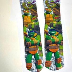 TMNT Teenage Mutant ninja turtle non skid socks